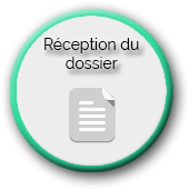 process réception de dossier
