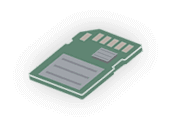 Carte mémoire, SD, micro SD, XD, Compact Flash