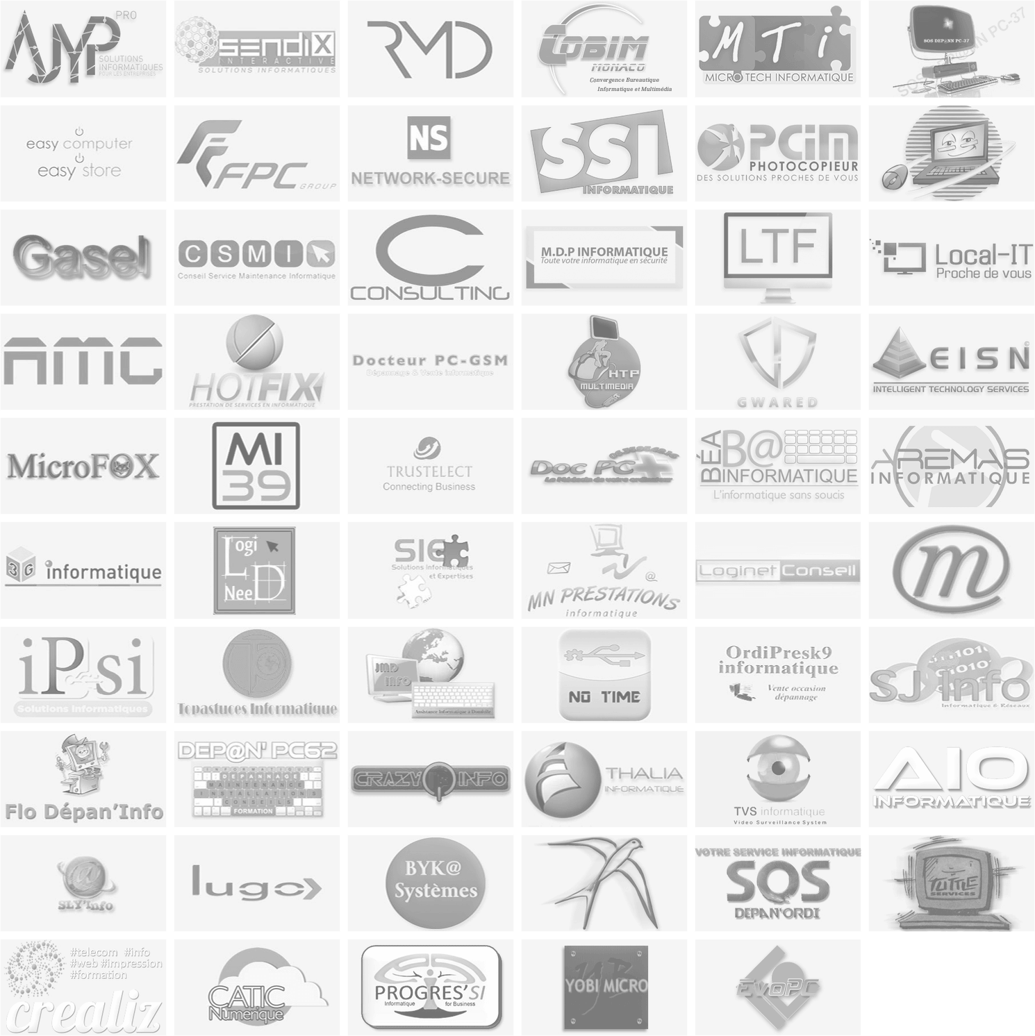 Logos des partenaires Data LabCenter
