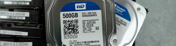 Récupération de données Western Digital WD5000AAKX et WD500AAKS