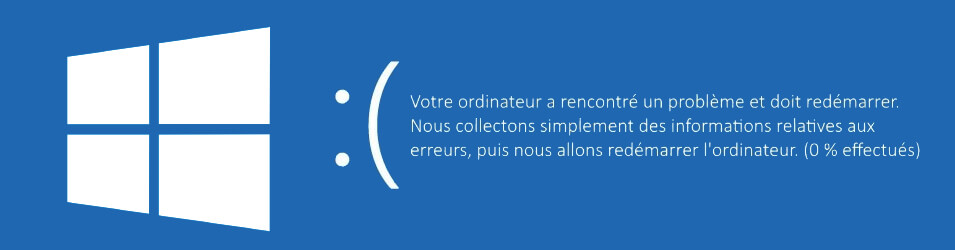 Perte de données Windows 10